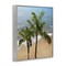 Stupell Industries Maui Palm Beach Coast Framed Giclee, design by Natalie Carpentieri